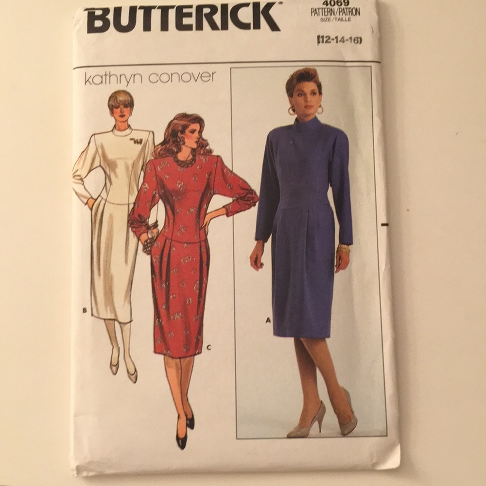 Butterick pattern 4069 - Dress with pockets!